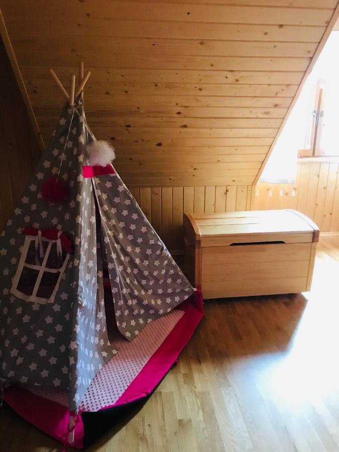 Chatka Gazdzinek Czarna Góra Exteriör bild